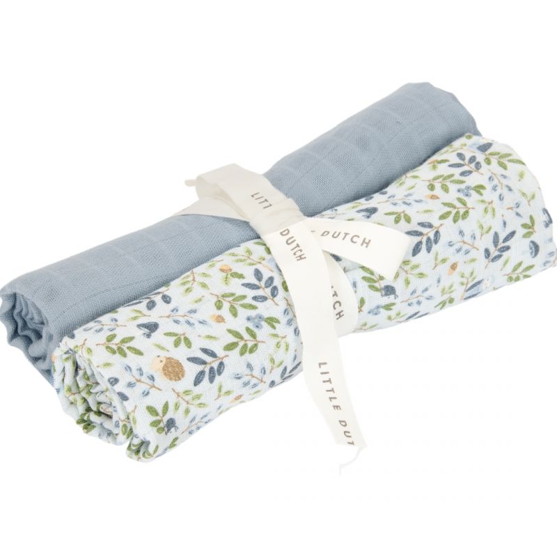 Little Dutch Swaddle in Cotone – Forest Friends – Forest Adventure 2 pezzi