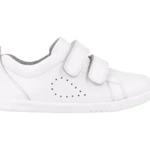 Bobux I Walk Grass Court – Optical White -Scarpe per bambini