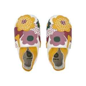 Bobux Soft Sole Fleur White – Scarpa per neonato