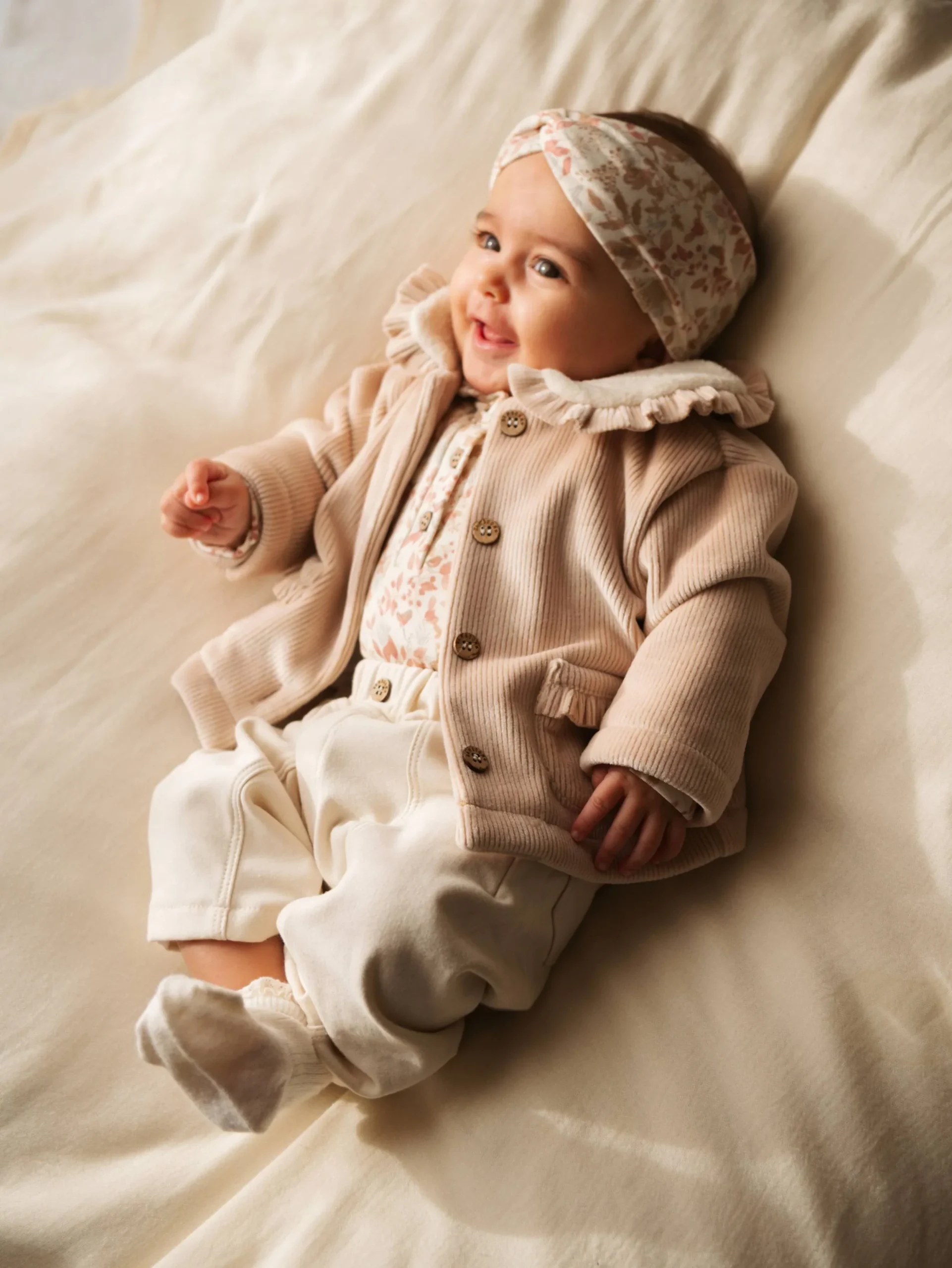 Giacca Curderoy con collo teddy - VINTAGE PINK 341 - immagine 6