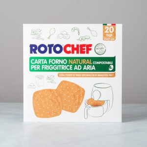 Fogli compostabili per friggitrice ad aria – 20 pezzi