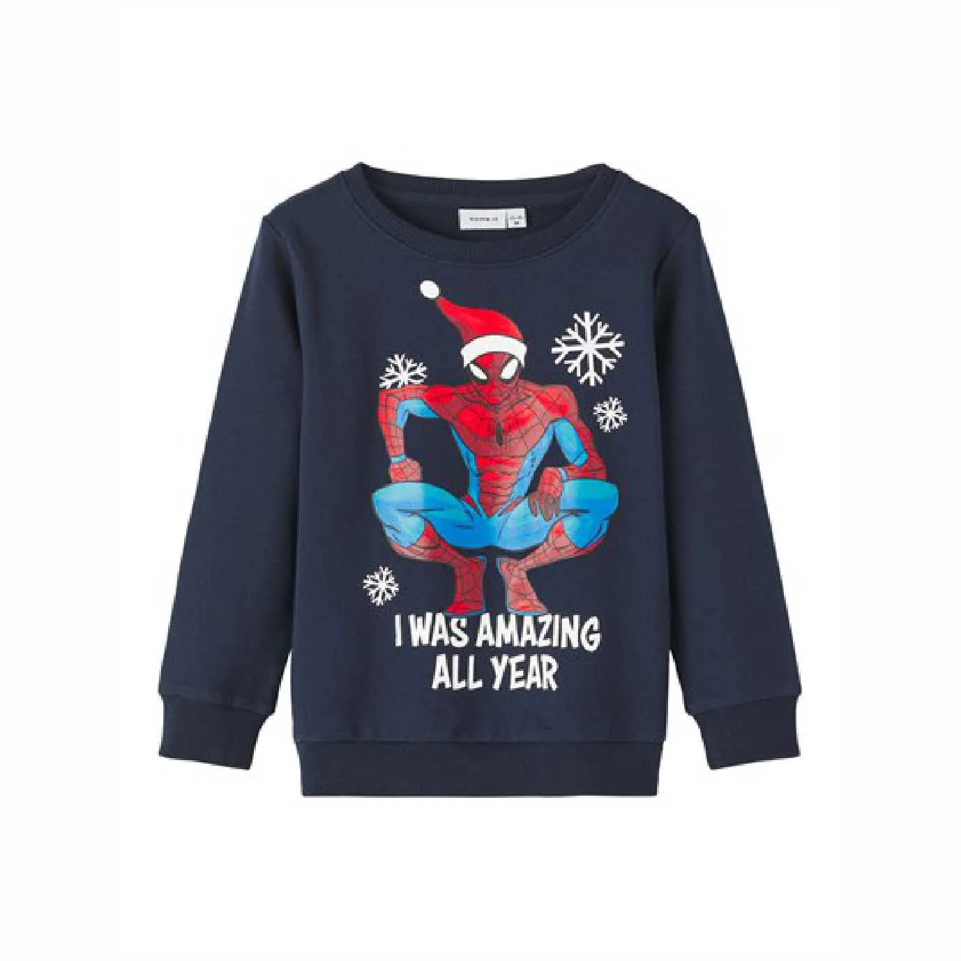 Felpa Spiderman Xmas | blu - immagine 2