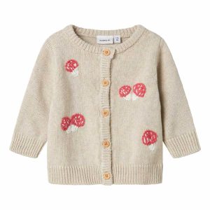 Cardigan funghetti | beige