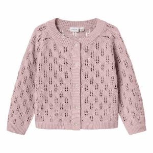 Cardigan traforato