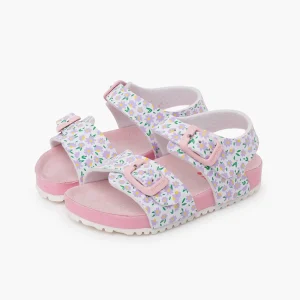 Sandali Garvalin Fiorellini rosa