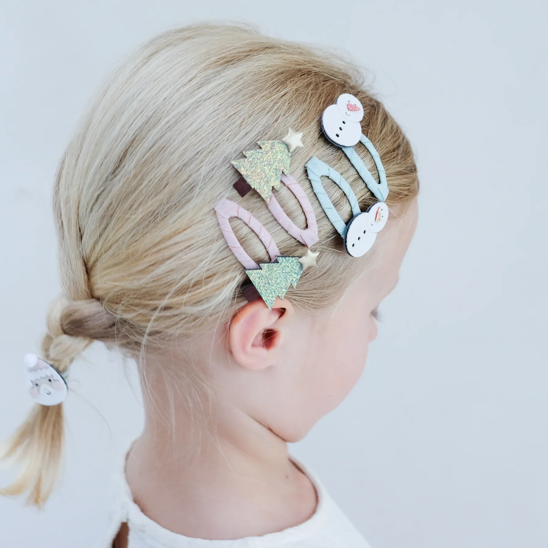 Clip a coccodrillo Natalizie Albero e Pupazzo di Neve - immagine 3