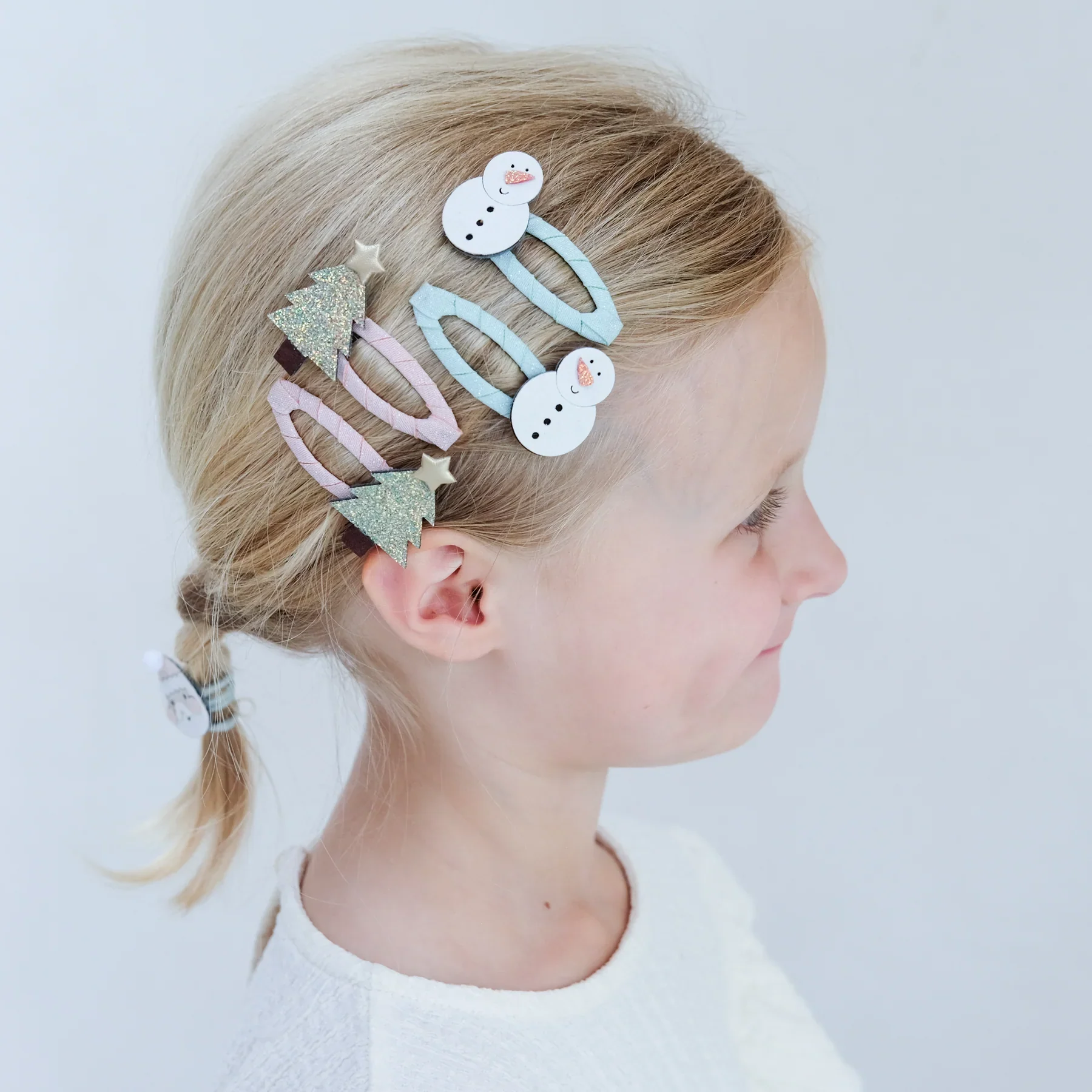 Clip a coccodrillo Natalizie Albero e Pupazzo di Neve - immagine 4