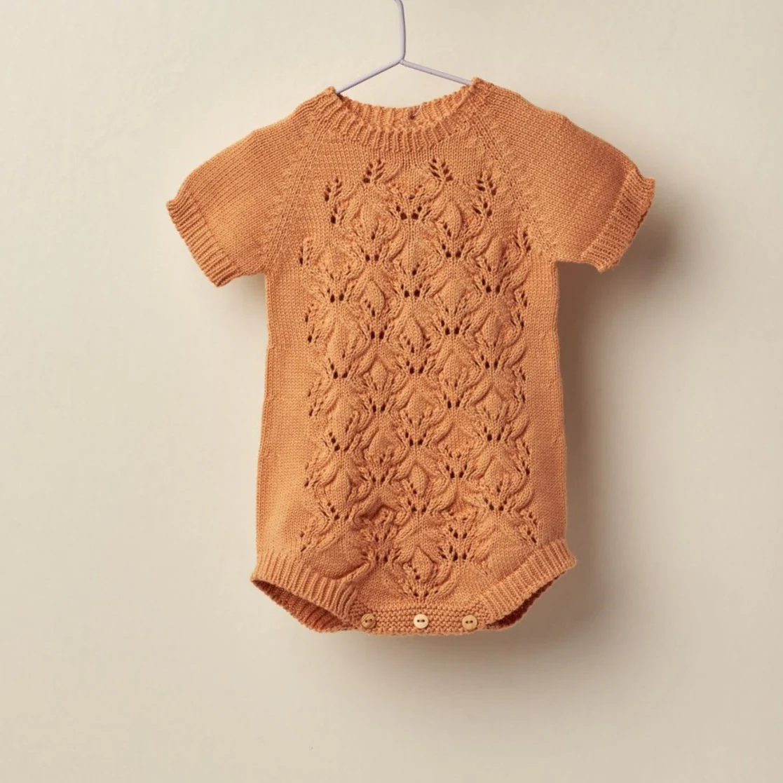 Body a maglia in cotone organico - immagine 2