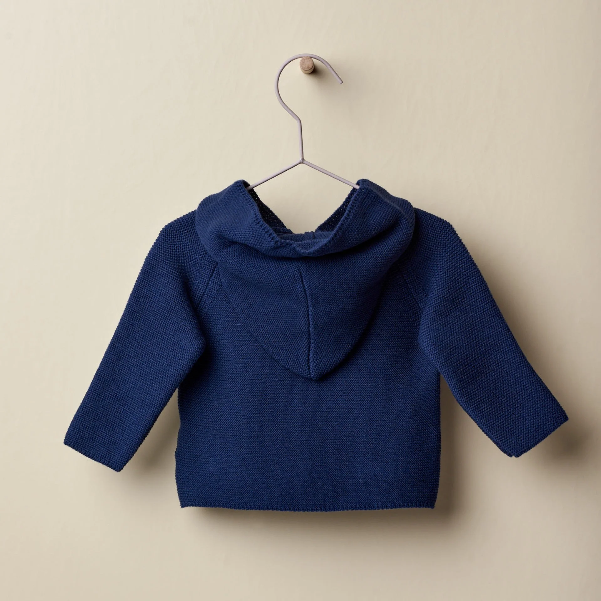 Cardigan in Cotone con tasche e cappuccio - immagine 3