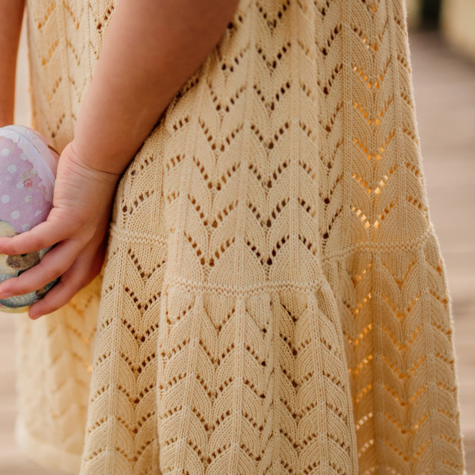 Abitino con Bretelle in Cotone Biologico – SUMMER IN THE VILLAGE - immagine 4