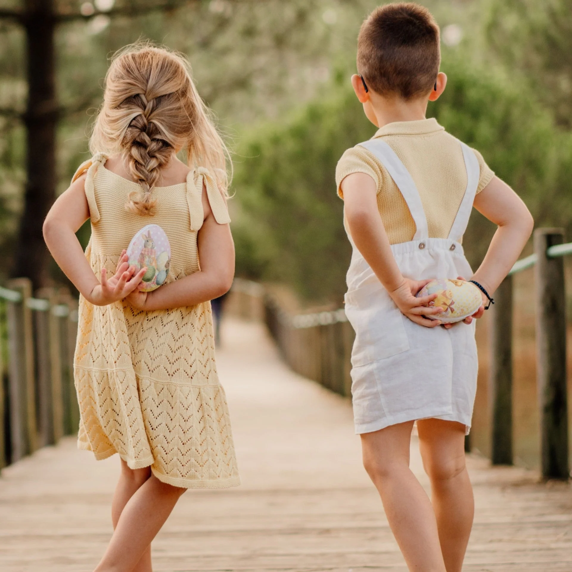 Abitino con Bretelle in Cotone Biologico – SUMMER IN THE VILLAGE - immagine 3