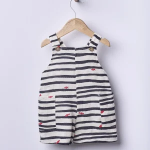 Salopette in Lino Pesciolini