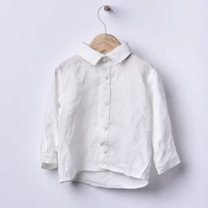 Camicia da Cerimonia a Maniche Lunghe in Lino – CELEBRATION