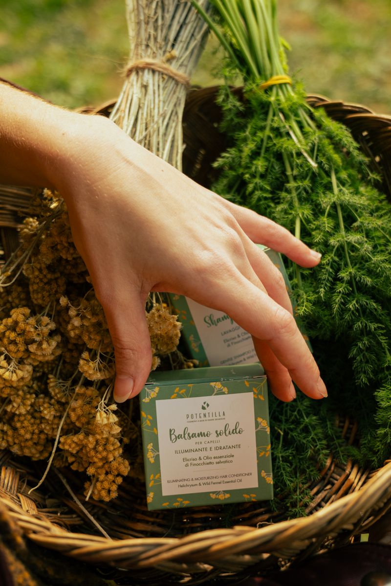 Balsamo solido illuminante – Potentilla - immagine 4