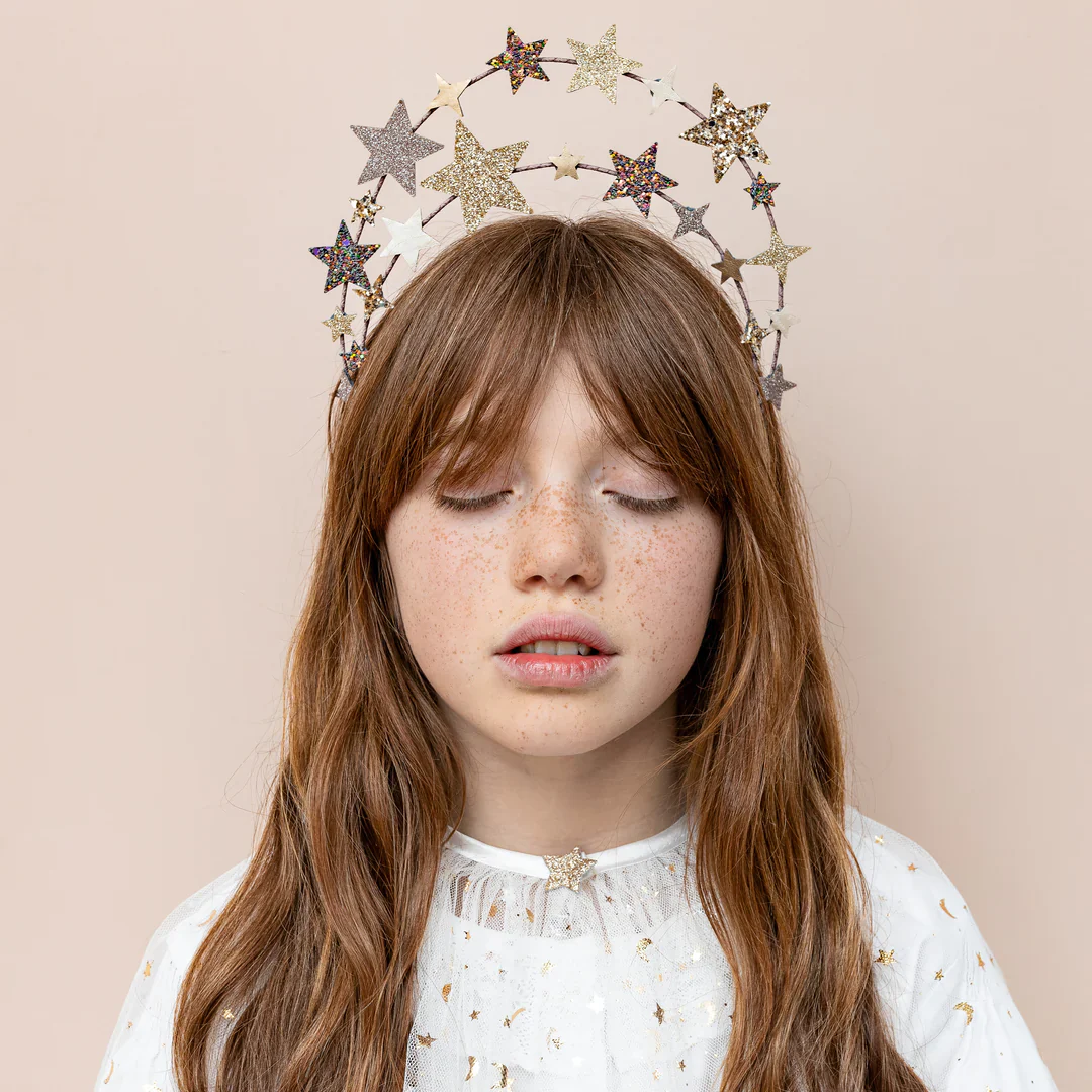Cerchietto Stelle Angel