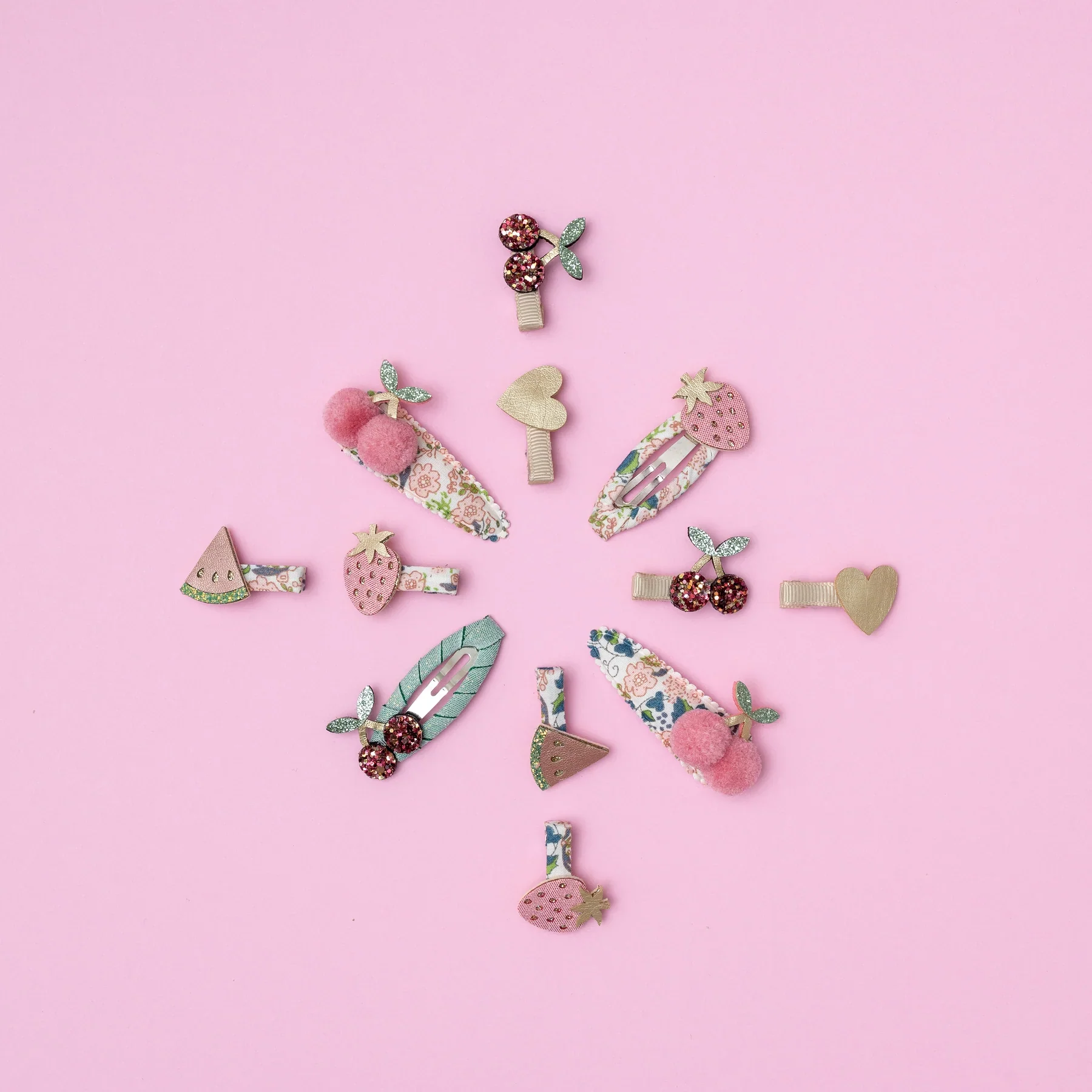 Clip a coccodrillo Floral Fruit - immagine 5