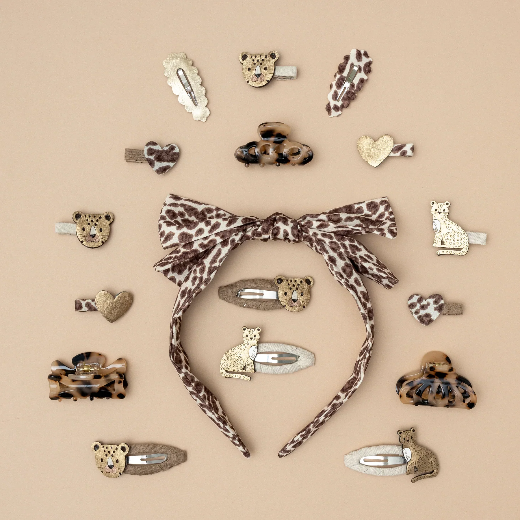 Cerchietto motivo Leopardato - immagine 3