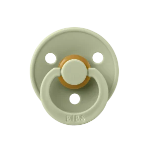 Bibs Ciuccio Colour Gomma Naturale 2 pz Sage