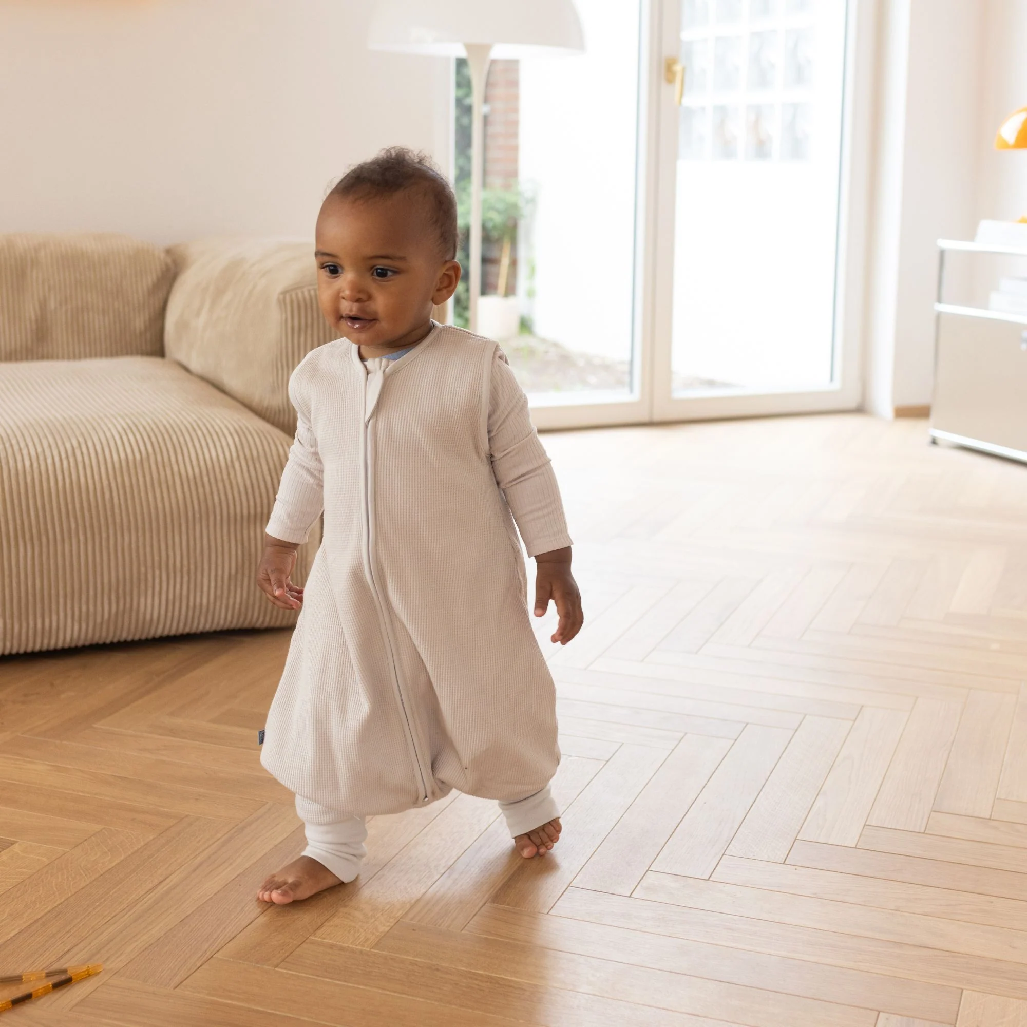 Sacco nanna con piedi 1.0 TOG | Essential Beige - immagine 4