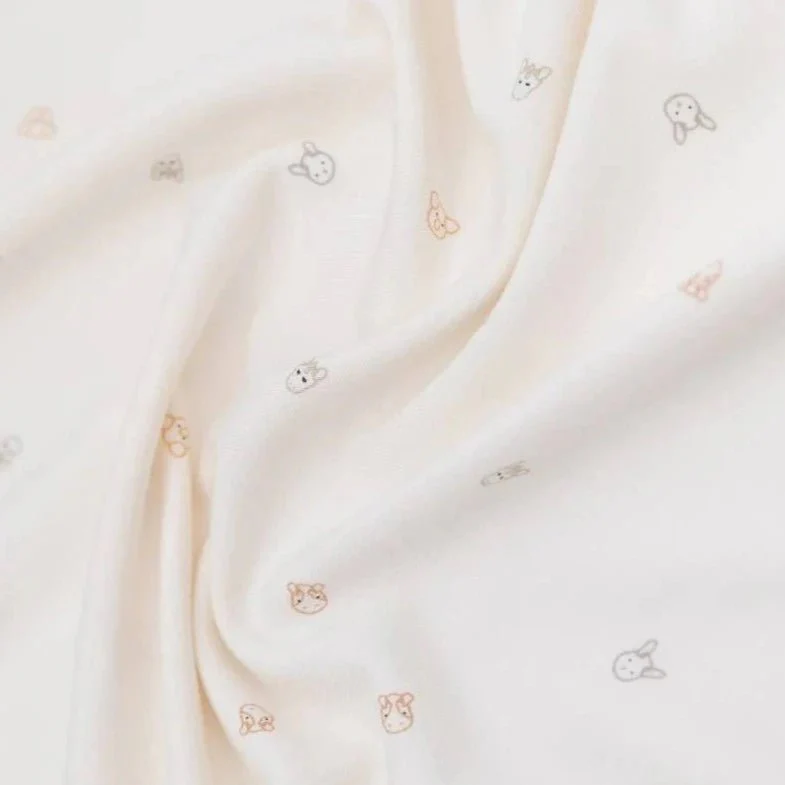 Swaddle Muslin Medium multi-uso 70x70cm 3-Pack - ANIMAL FRIENDS 236 - immagine 3