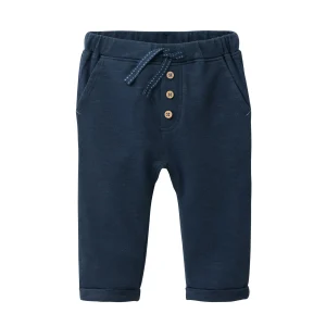 Pantalone in cotone biologico – Blu scuro