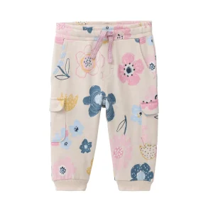 Pantalone in cotone biologico – Fiori
