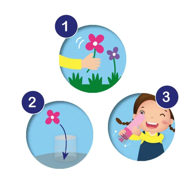 Caleidoscopio per bambini- Ses Creative - immagine 4