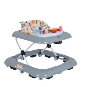Girello Baby Moni Jungle Fun Grigio