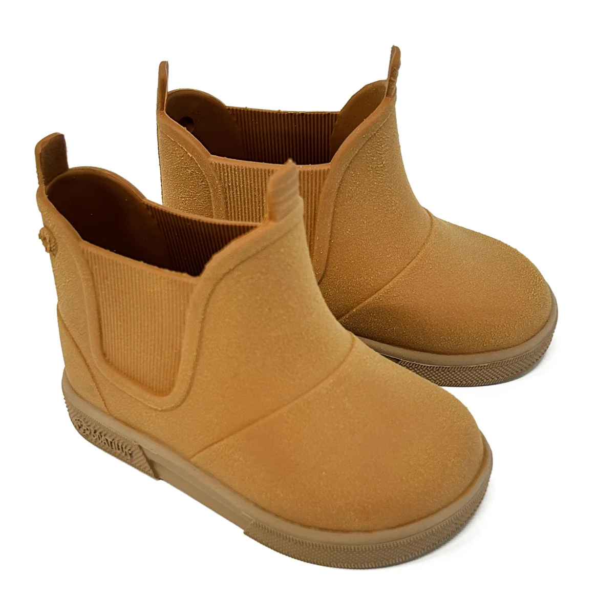 Stivaletti pioggia Boatilus- Pumpkin/beige - immagine 3