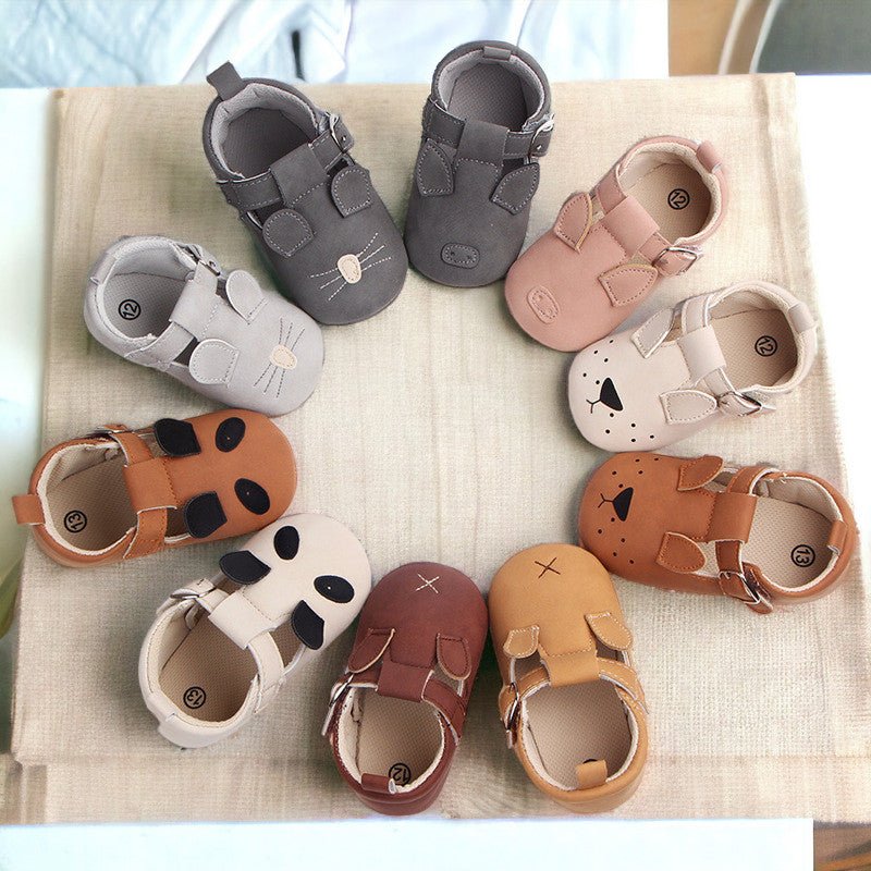 Scarpe da Bambini Crema in ecopelle Cagnolino - immagine 3