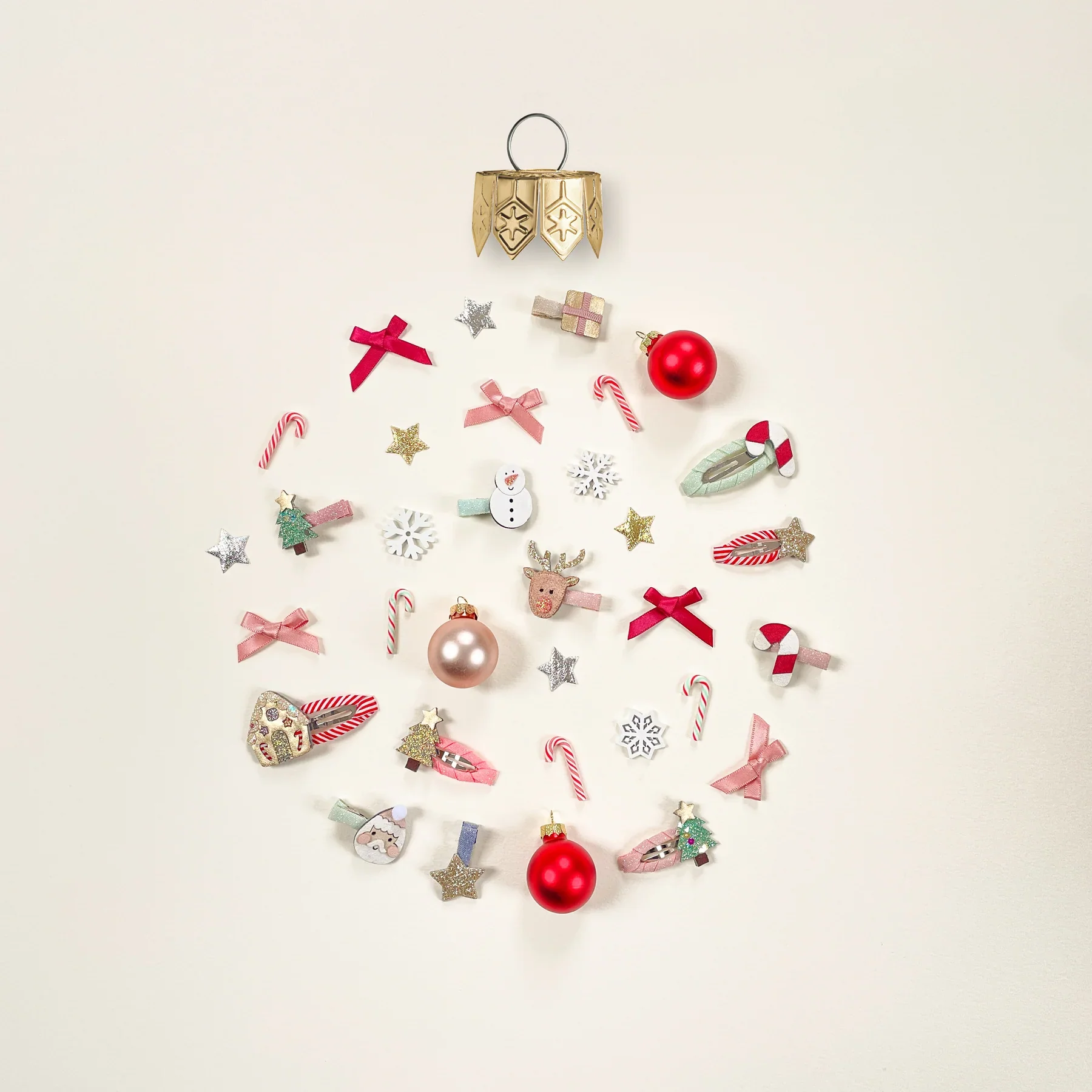 Clip a coccodrillo Natalizie Pan di Zenzero - immagine 5