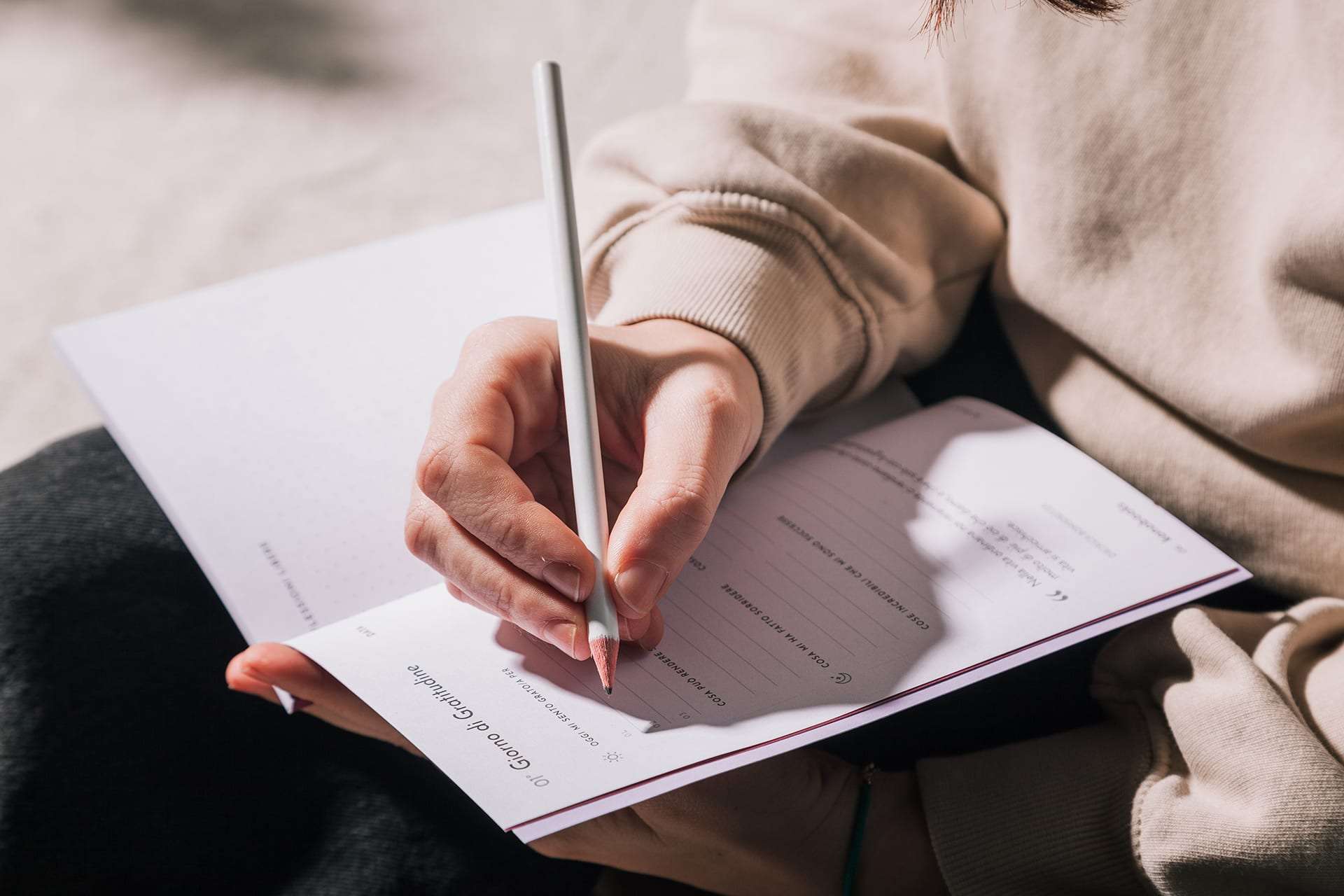 Diario della Gratitudine in carta riciclata - immagine 6