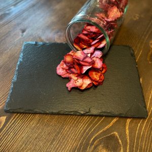 Fragola in chips bio disidratata