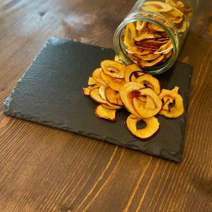 Pesca in chips bio disidratata