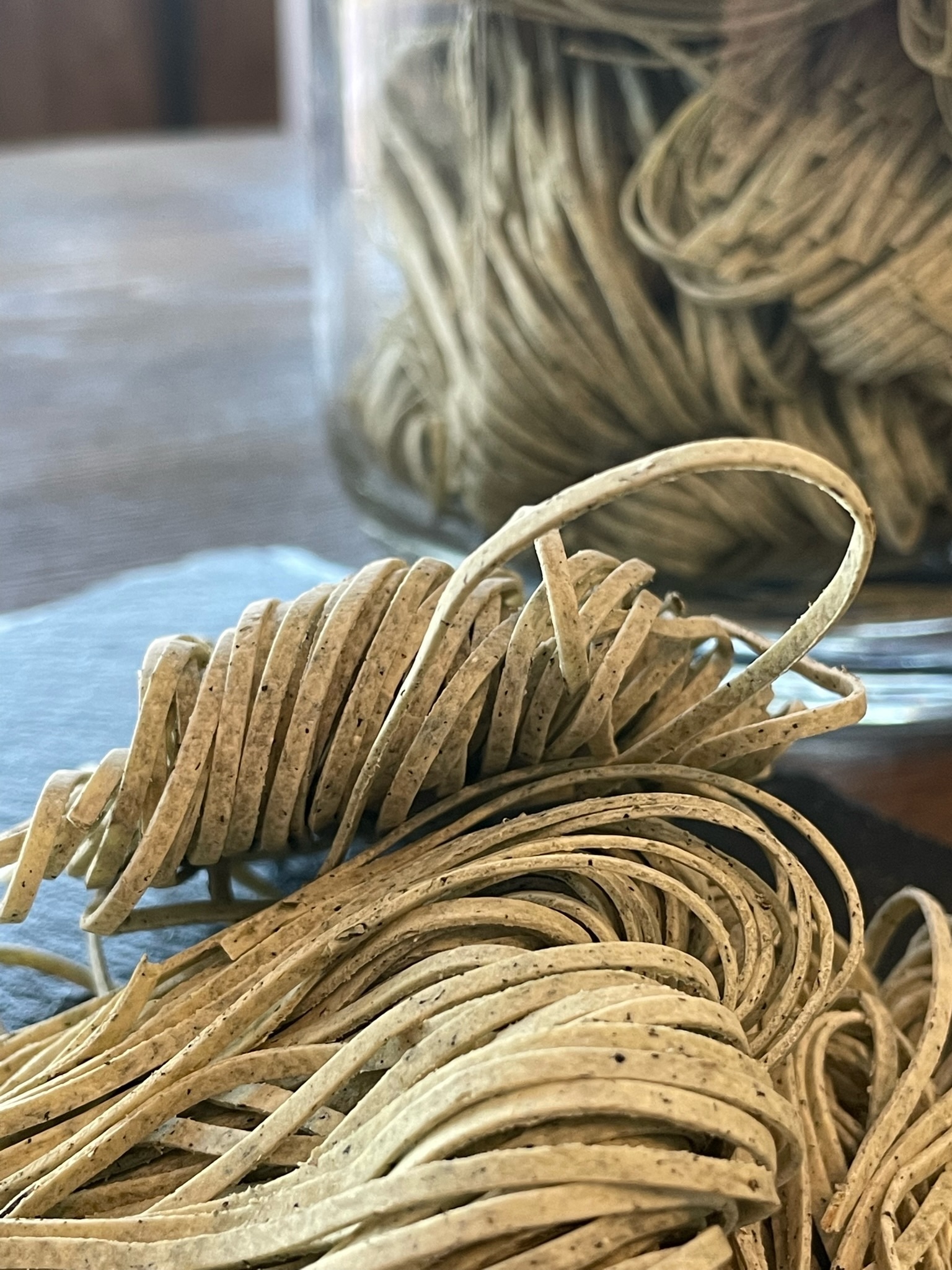 Tagliolini di grano duro all’ortica biologici