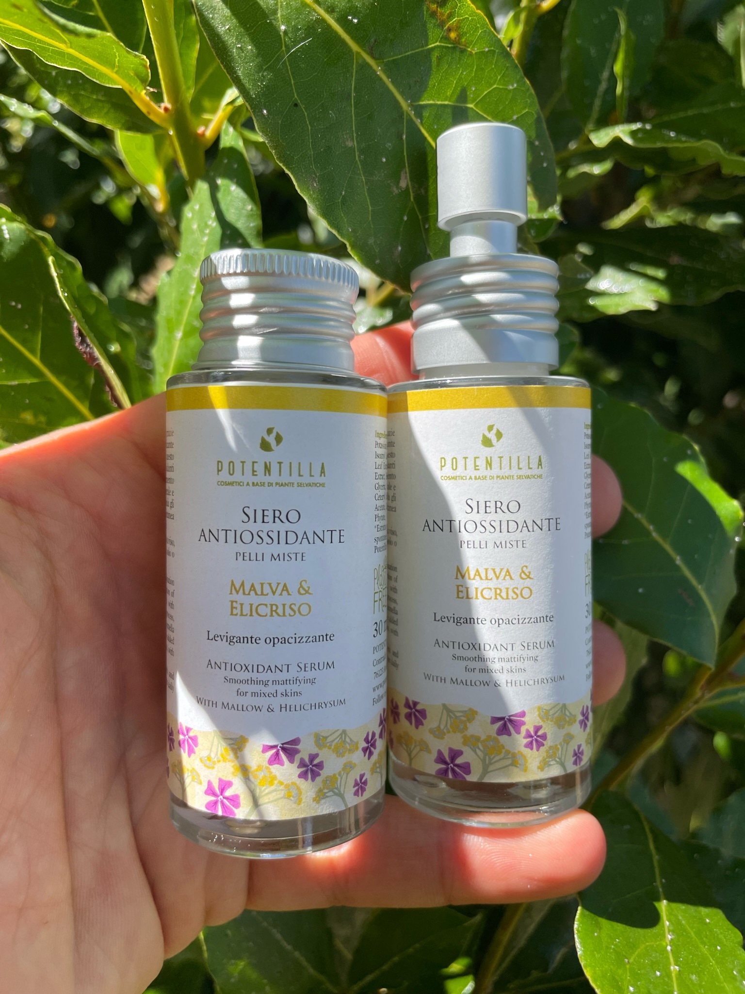 Siero antiossidante pelli miste – Potentilla