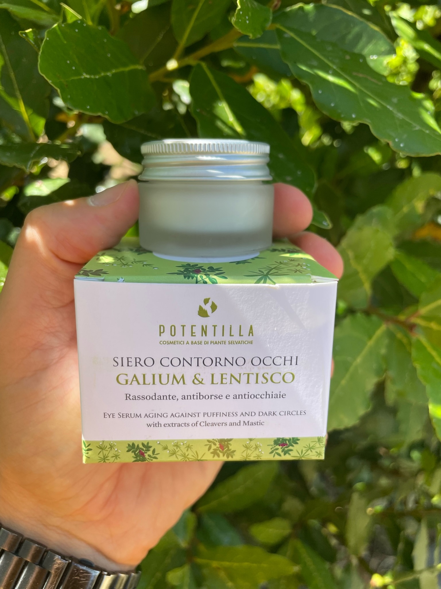 Siero contorno occhio Galium & Lentisco – Potentilla