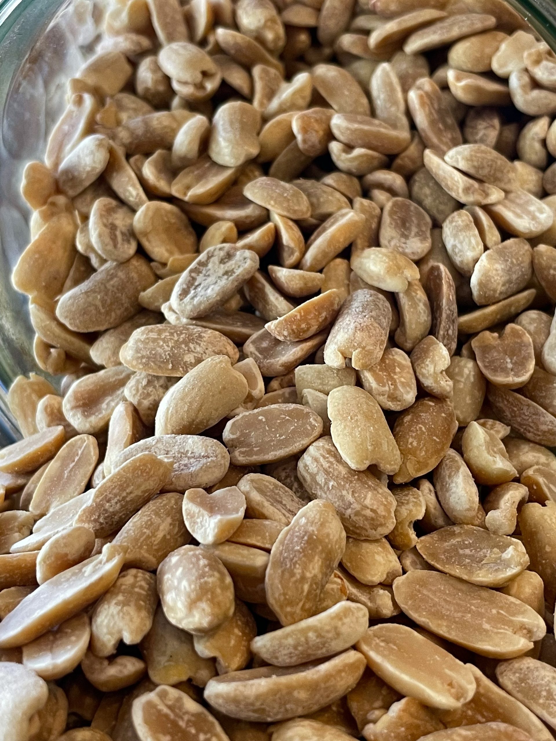 Arachidi tostate non salate biologiche