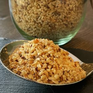 Granella di nocciole tostate biologiche