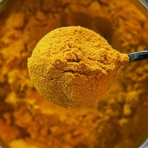Curcuma biologica in polvere
