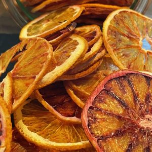 Arancia in chips bio disidratata