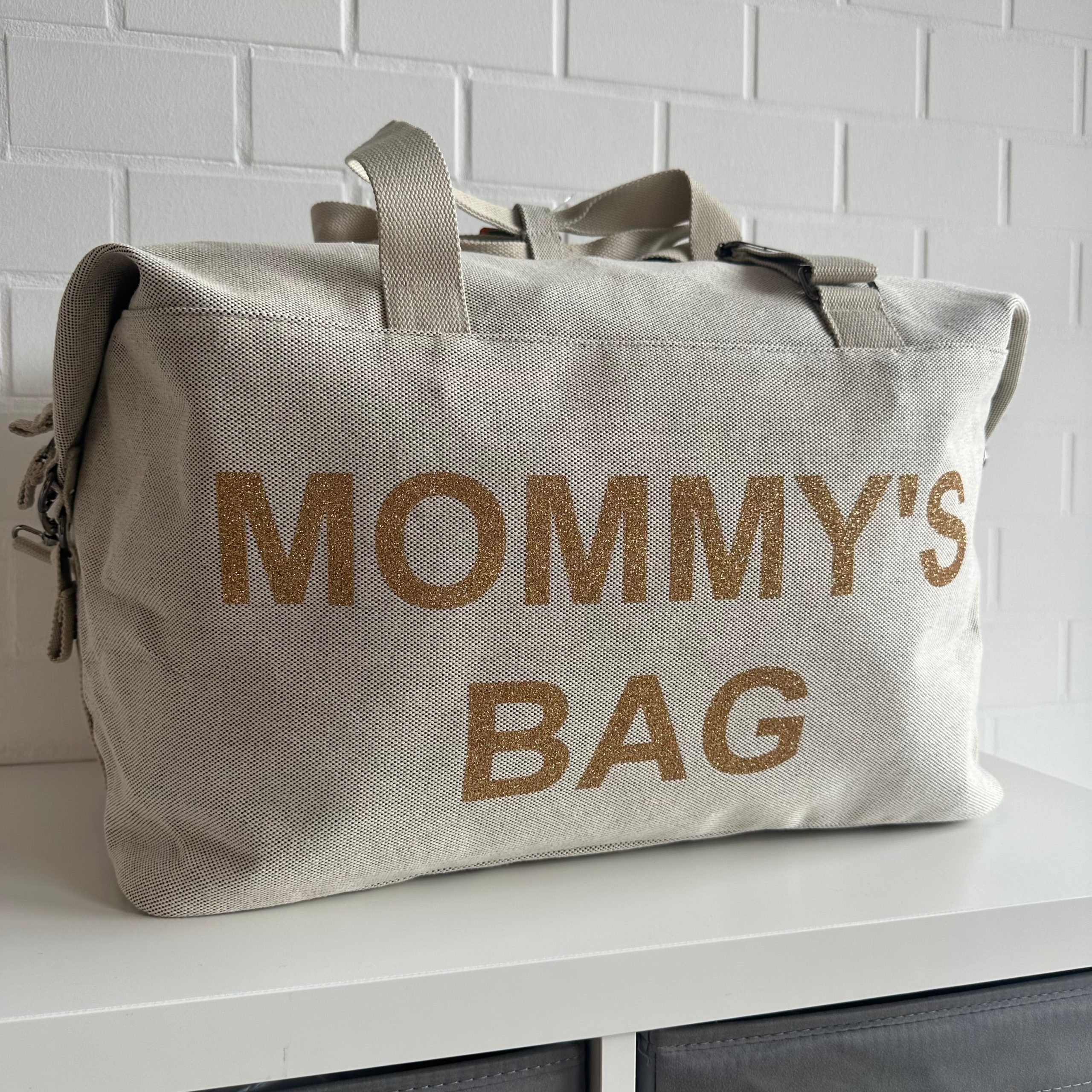 Borsone Mommy's Bag in Oro Glitter - immagine 4