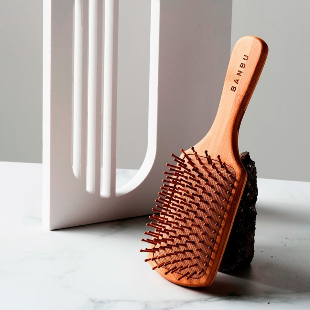 Spazzola rettangolare in bambu – Banbu - immagine 2