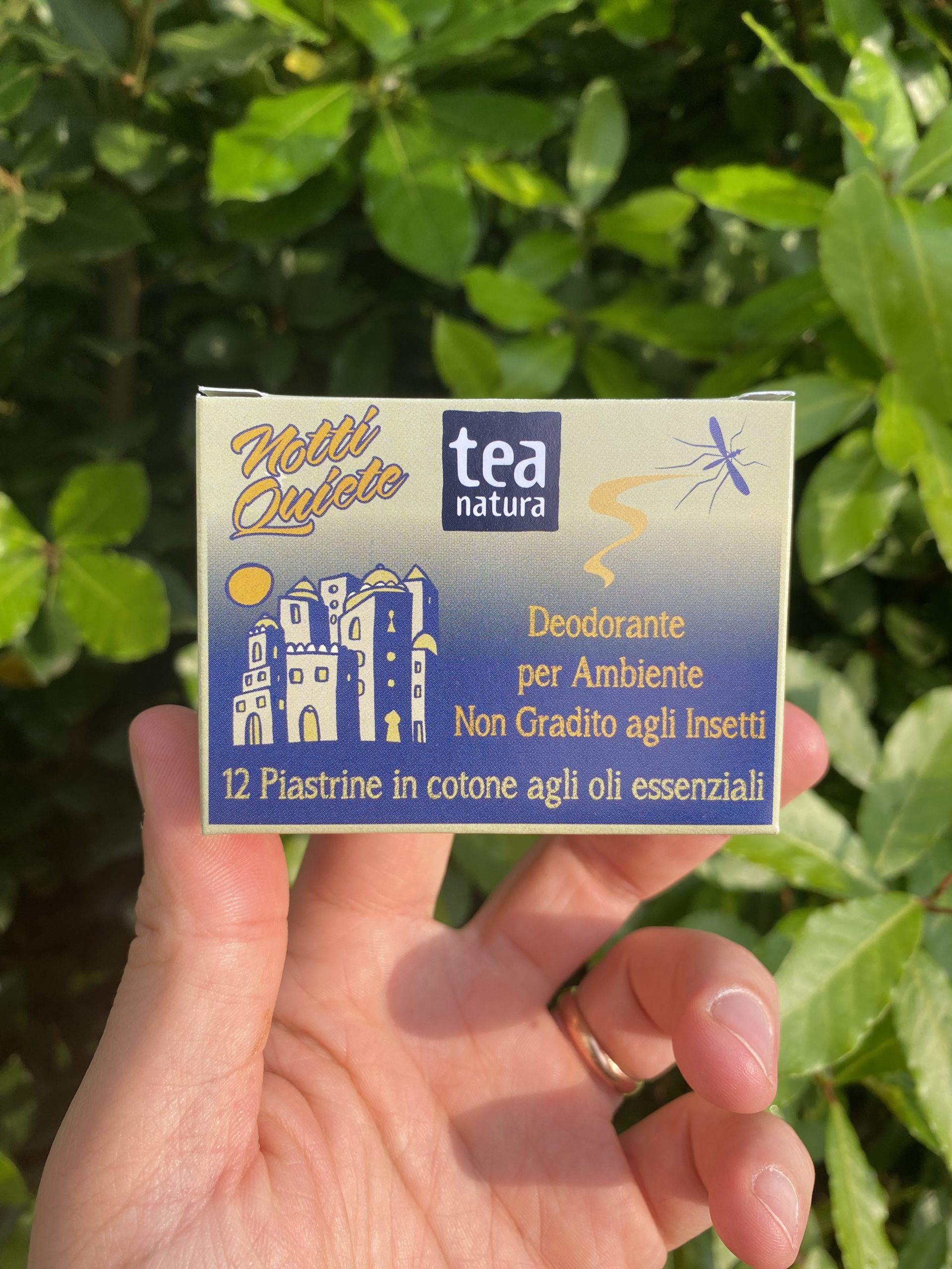 Piastrine con oli essenziali sgraditi agli insetti – Tea Natura - immagine 2