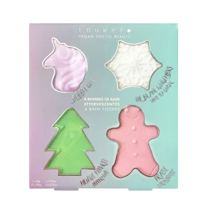 Scatola da 4 bombe da bagno effervescenti