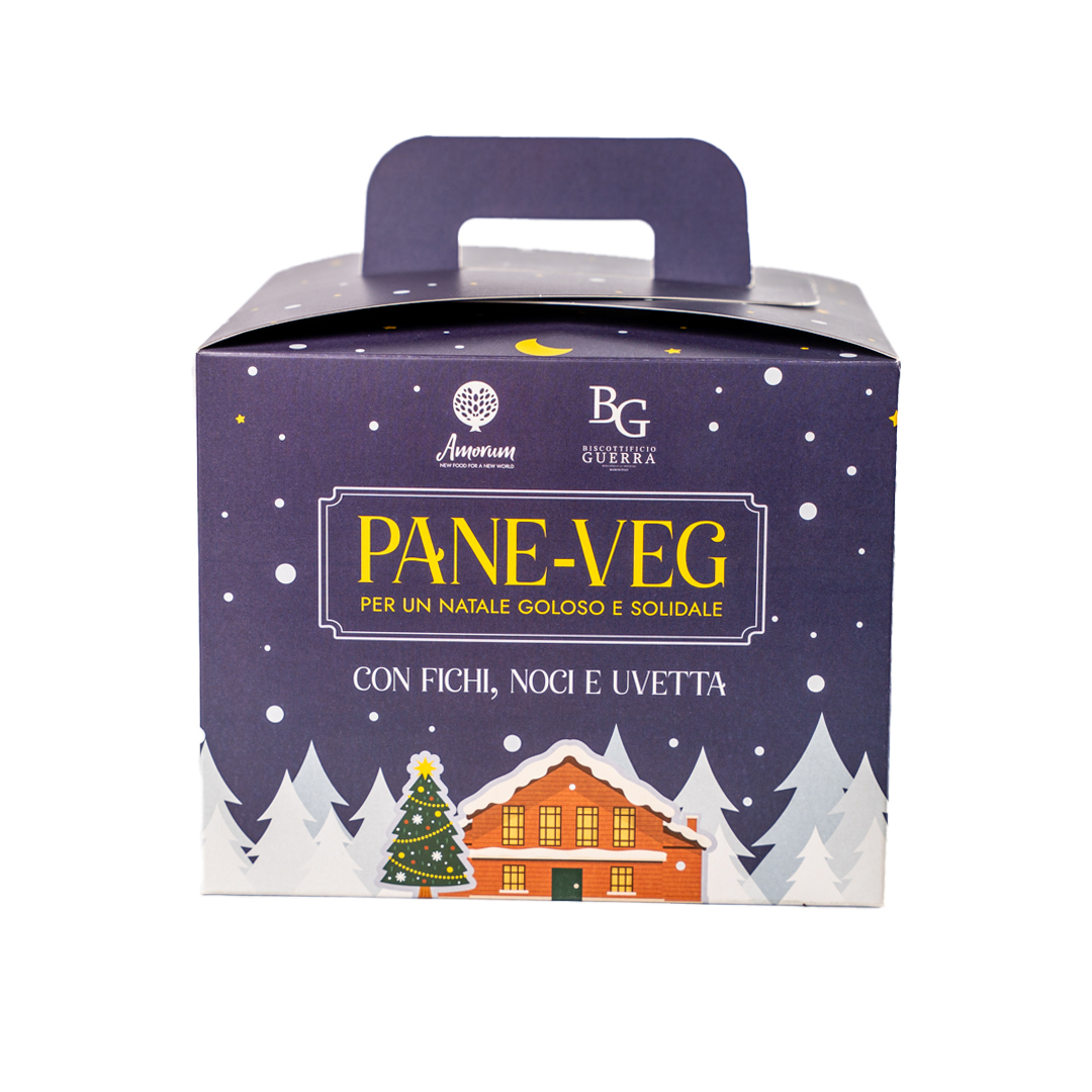 PANETTONE Rustico con noci, fichi e uvetta – artigianale - immagine 5