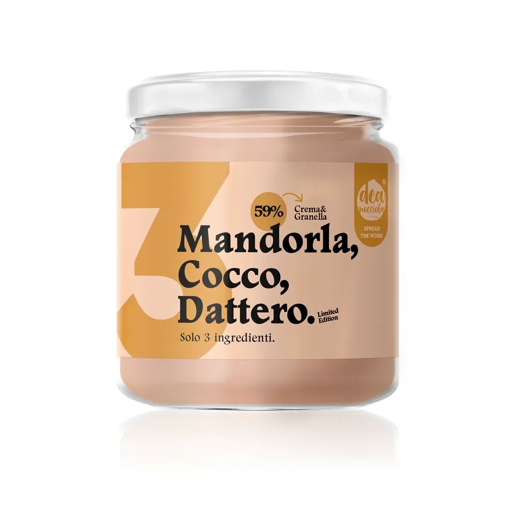 Crema con Mandorla, Cocco e Dattero Bio