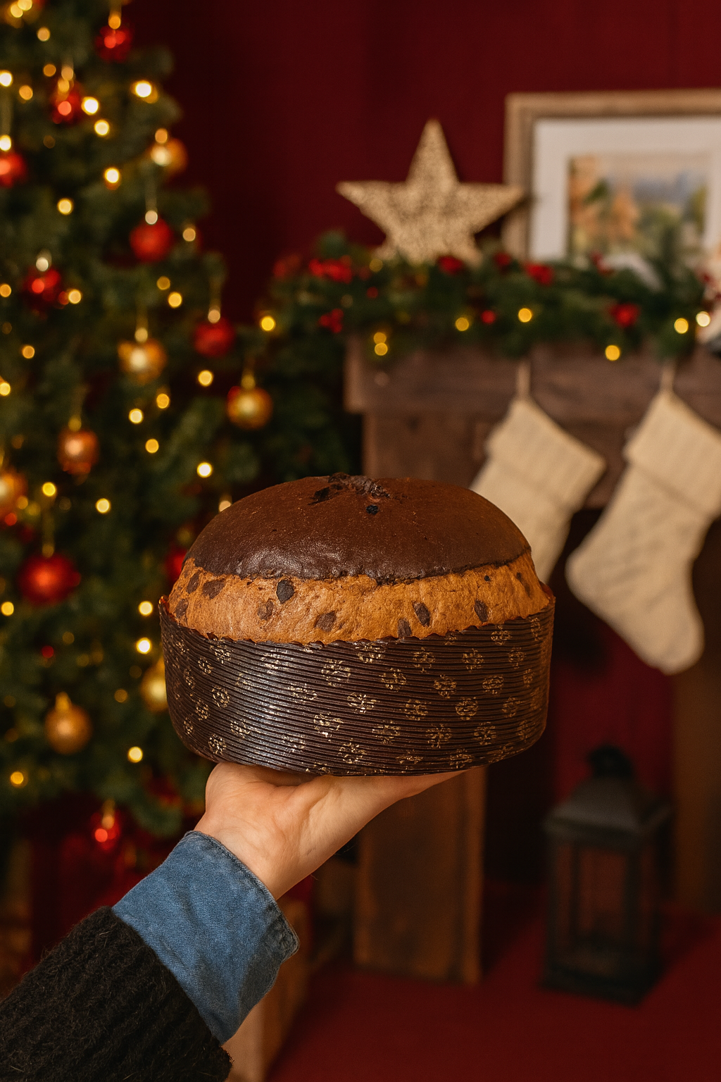 PANETTONE cioccolato e pere – biologico e artigianale