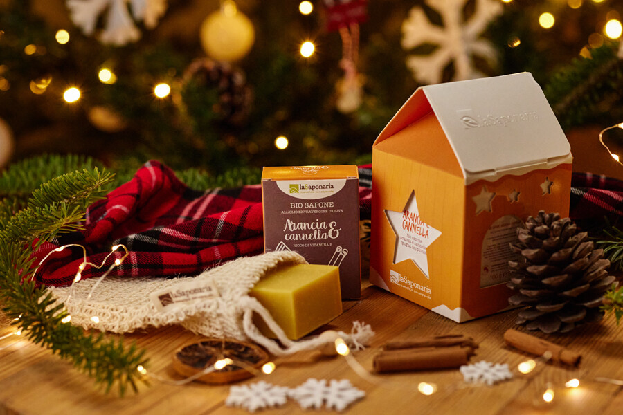 Lanterna ARANCIA e CANNELLA – La Saponaria - immagine 3