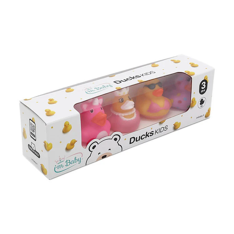 I'M Baby Paperelle DucksKids Conf. 5pz Rosa - immagine 2